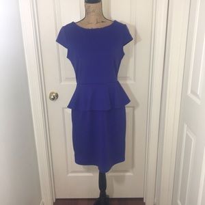 Apt. 9 Purple Peplum Dress-M